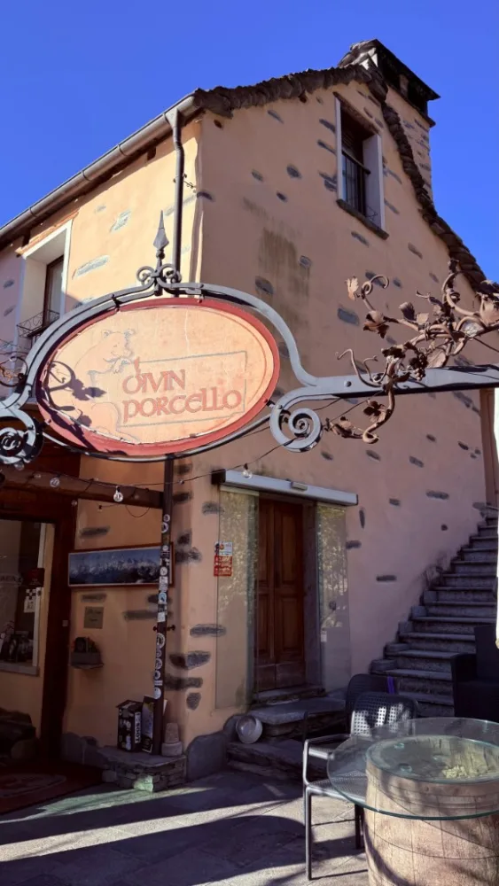 Enseigne Il Divin Porcello à Masera
