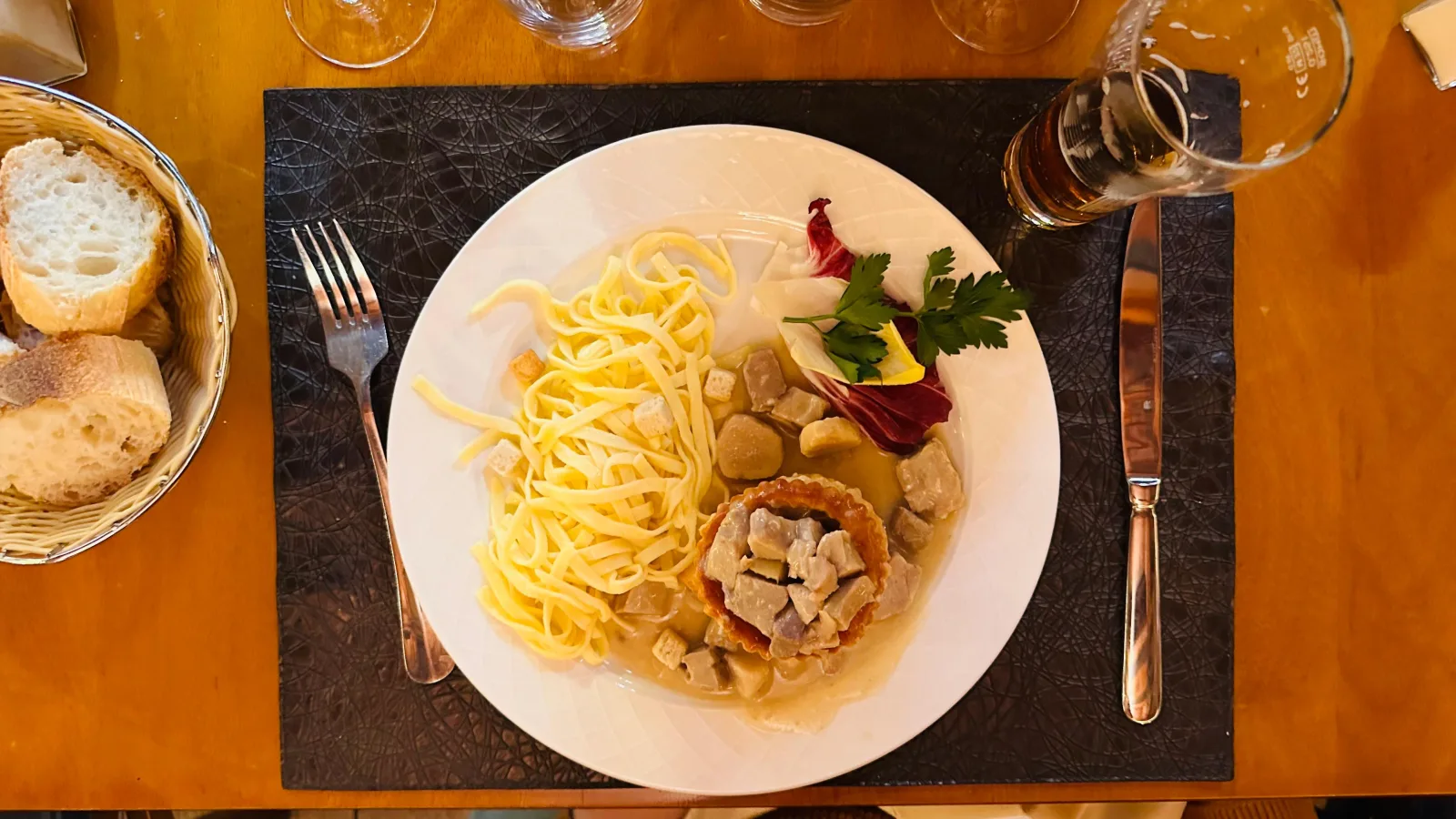 Vol-au-vent Au Dauphin Strasbourg