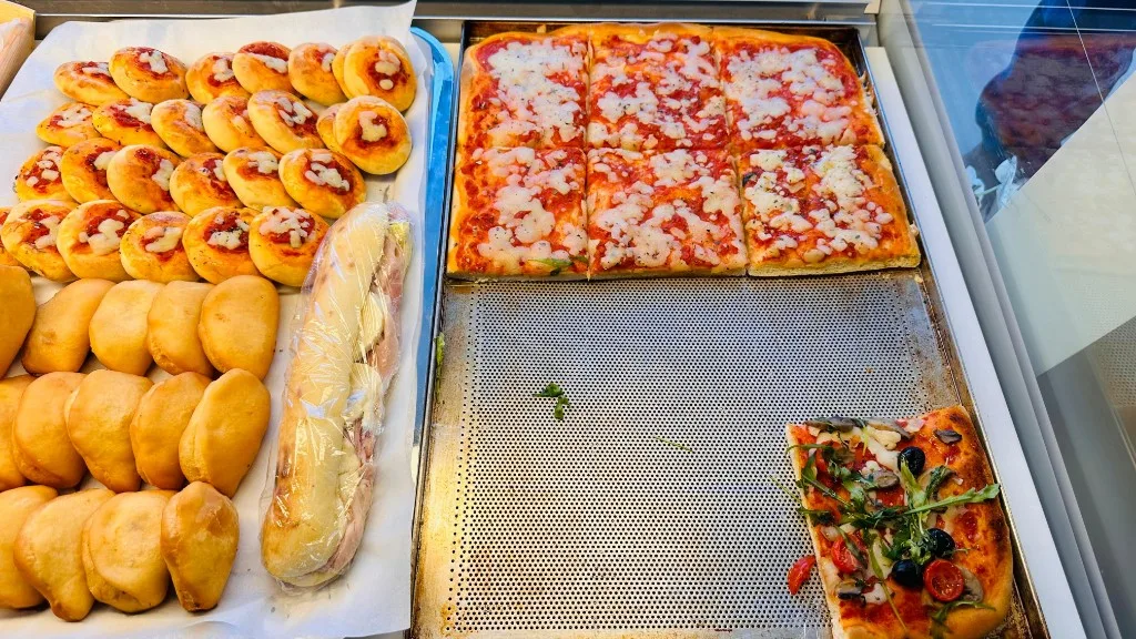 Pizzette et pizza al taglio chez Alaimo